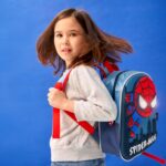 mochila pre escolar spiderman