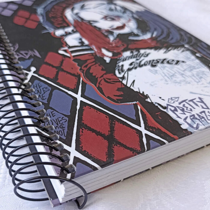 Caderno Harley Quinn Crazy